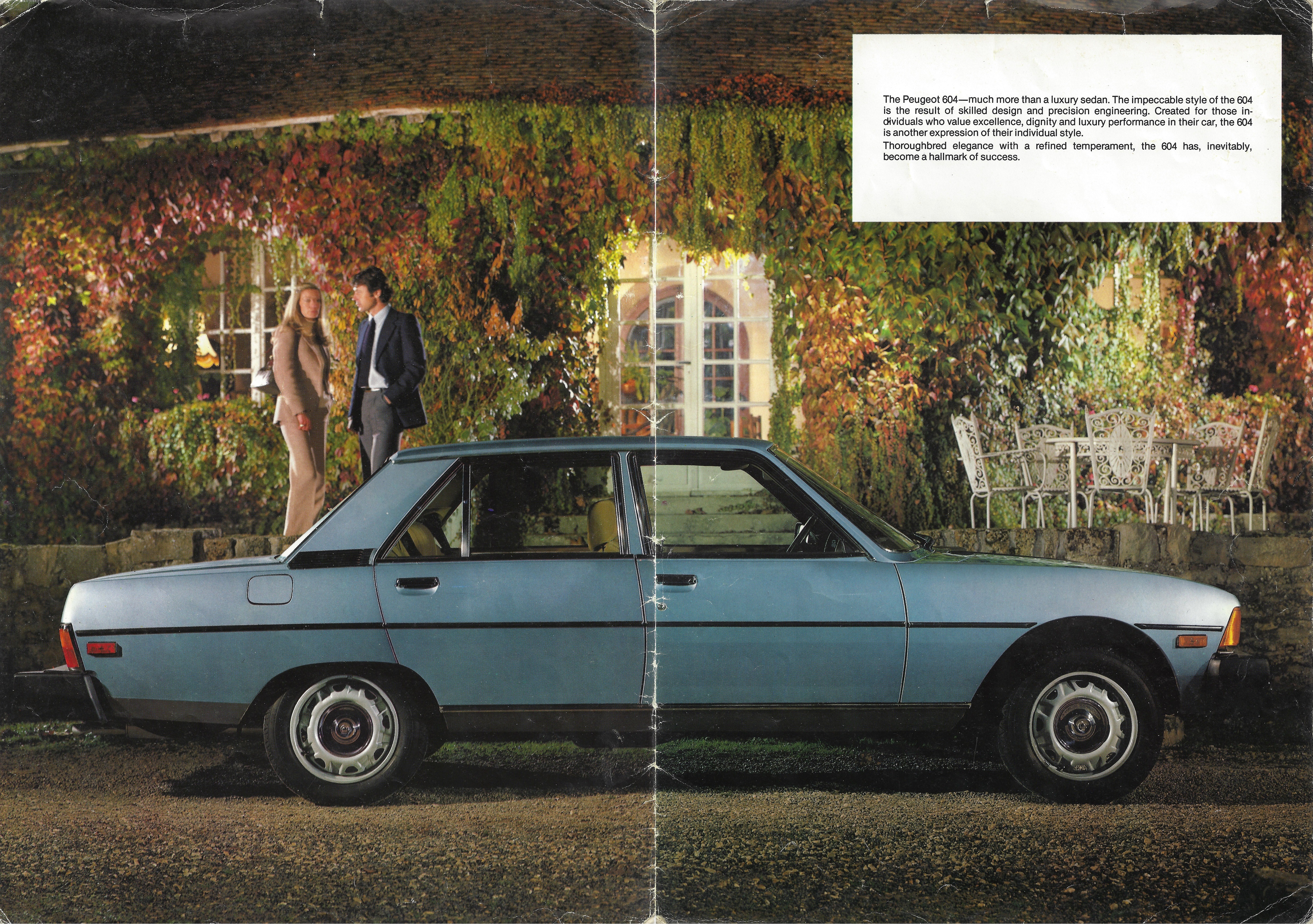 1979 Peugeot 604 Brochure Page 4